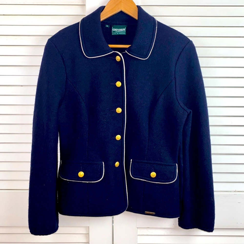 SOLD    Geiger Australian Wool Blazer